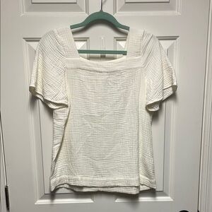 Madewell muslin top